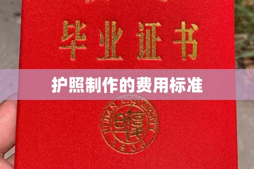 宁安护照制作的费用标准